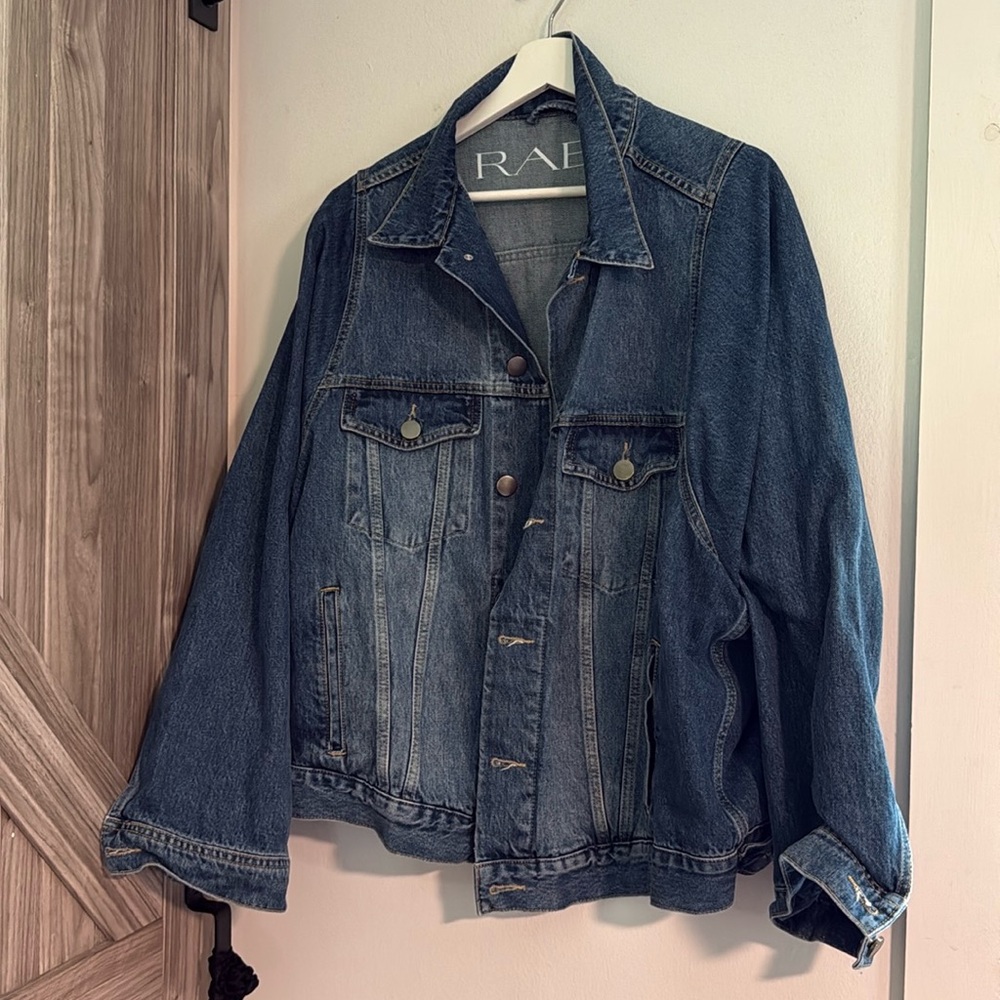 Oversized Raey (Matches brand) denim jacket